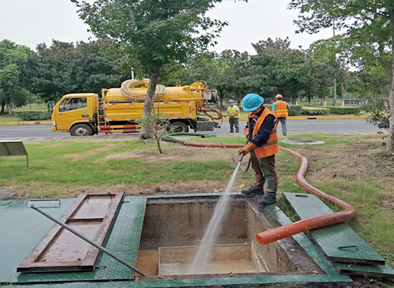 西吉化油池清理